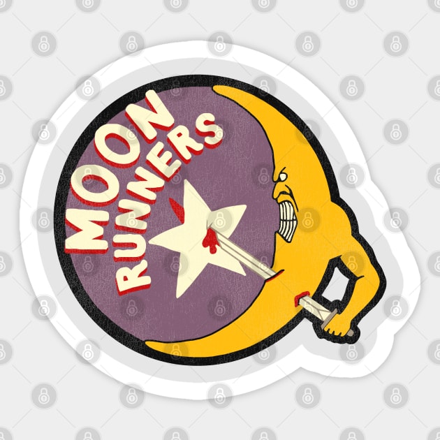 The Moon Runners - The Warriors Movie Sticker by darklordpug